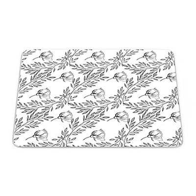 Bonamaison, Rectangle Pop Art Digital Printed Mouse Pad, Non-Slip Base, for Office and Home, Size: 22 x 18 cm