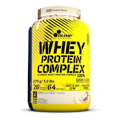 Olimp Whey Protein Complex 100 Percent Jar (2270g) - Coconut