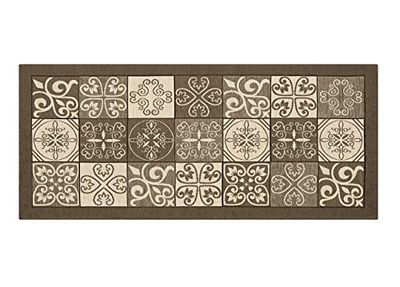 BIANCHERIAWEB Alfombra de cocina antideslizante lavable, alfombra de cocina medidas 55 x 240 cm, alfombra de cocina fabricada en Italia