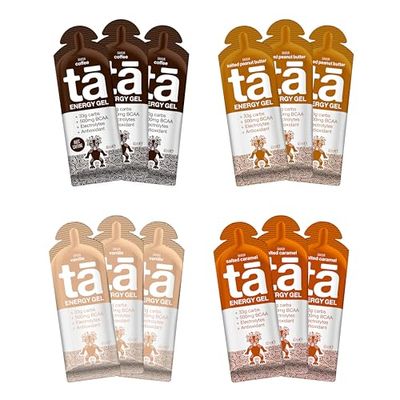 TA ENERGY - Pack x12 - Energy Gel - Energie - Sodium - BCAA - Antioxydants - Idéal pendant les activités sportives 133Kcal
