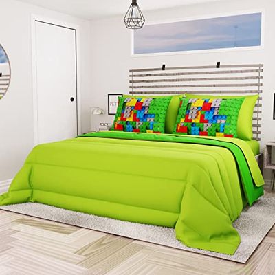 PETTI Artigiani Italiani, Vert, Lit Simple 100x200: Couette 170x260 cm