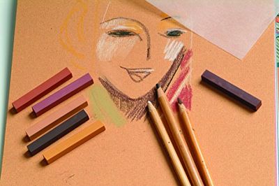 Clairefontaine - Ref 93485C - Ingres Pastel Coloured Paper (Pack of 25 Sheets) - 50 x 65cm, 130gsm Drawing Paper, Assorted Pastel Colours - Suitable for All Dry Techniques