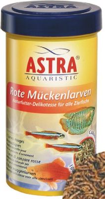 Astra Visvoer Rode Muggenlarven, 250 ml