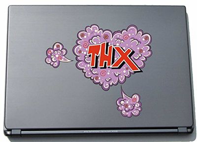 Laptopsticker Laptopskin Comic 073 - grappig motief THX - 210 x 240 mm sticker