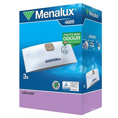 Menalux 4889/3 stofzakken/Duraflow/Kärcher/Aqua Vac