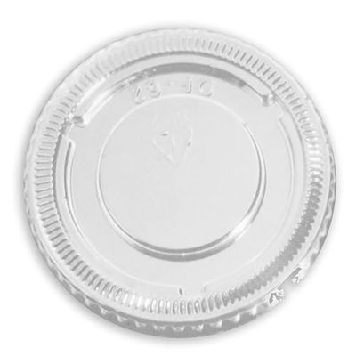 Tapa Pet Plana Transparente - 62Mm