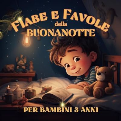 Fiabe e Favole della Buonanotte per bambini 3 anni: Raccolta di storie educative con illustrazioni per bambini curiosi - Ediz. a Colori