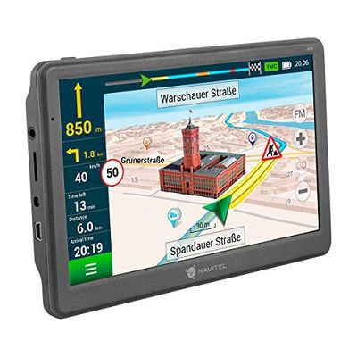 Navitel E700TMC GPS GPS GPS GPS (navigeringsenhet/7 tum/EU 47 kartor liftimuppdateringar gratis/TMC/POI/blixtvarare/röstguide/sponsassistent)