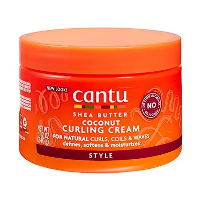 Creme de manteiga de karité Cantu para um encaracolado natural de cabelo 340 g
