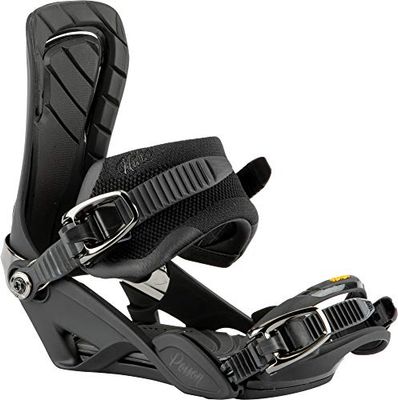 Nitro Snowboards dam Poison '21 all Mountain premium freeride bindning snowboardbindning, ultrasvart, S/M