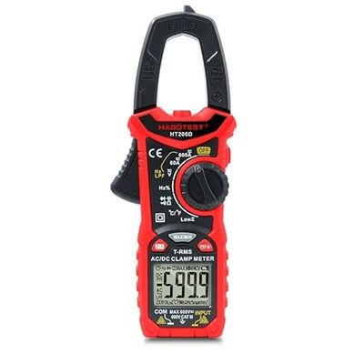 Habotest HT206D True RMS - Medidor de abrazadera digital, NCV, LPF