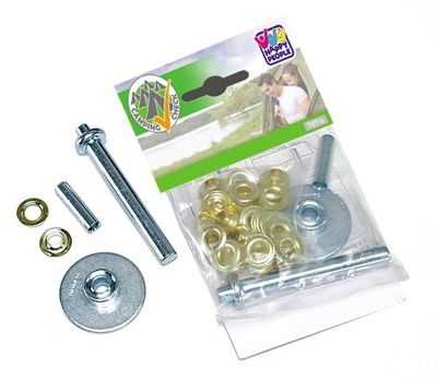 Happy People Occhielli Set con perforatrice