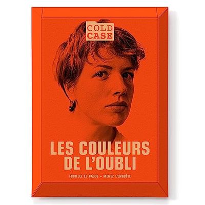 Blackrock Games Cold Case Les Couleurs de l’oublie - Jeu d'enquête réaliste - 16 Ans et Plus - Scène de Crime - Détective - immersif et collaboratif - coopération - 1 à 5 Joueurs