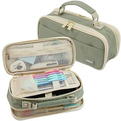 JOINPRO Trousse à Crayons, Vert, Voyage