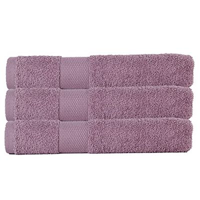 Set di 3 teli da bagno, 100 x 150 cm, 500 g/m², colore: rosa