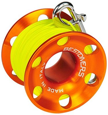 Best Divers ML0087 Underwater Reel, Orange, 30 metres