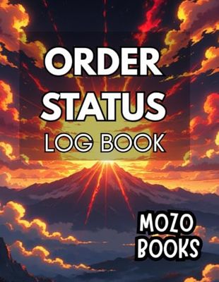 Order status log book: journal to track your business progress and track orders