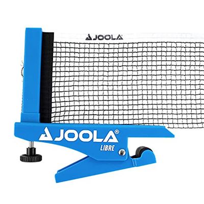 JOOLA Bordtennisnät LIBRE- UTOOR bordtennisnät set för fritidssport – klämteknik – justerbar höjd med låsskruv