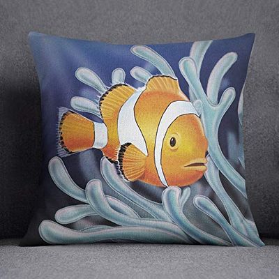 Bonamaison Kussensloop, Multi kleuren, 45 x 45 cm