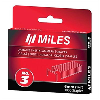 Miles 303347 puntos N.3 de 10 mm, pack de 1000 unidades)