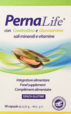 Pernalife Integratore alimentare Condroitina e Glucosamina - 1 Pacco da 90 Capsule