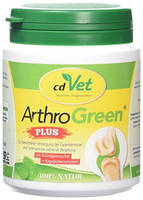 cdVet Natural Products ArthroGreen plus 75 g - optimally supports the musculoskeletal system and joints in acute phases - nutrition-related support - for the strength of bones and cartilage