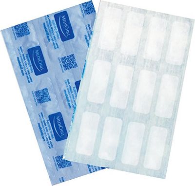 Medichill MCHP6 Reusable Ice Packs, 13 x 22 cm, 100-Piece, Blue, Medium