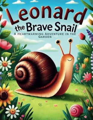 Leonard the Brave Snail: A Heartwarming Adventure in the Garden | Children's Book | Bedtime Story | Garden Adventure | Courage and Friendship | Illustrated Storybook | Early Readers