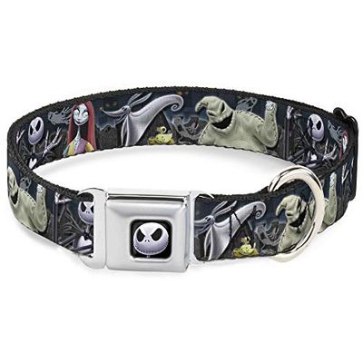 Buckle-Down DC-WDY256-M DYAI Jack Expression6 coleira de cão em toda a cor, média/11-17