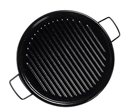 Imex El Zorro El Zorro 63152-Asador Grill, Esmaltado, Negro, 46 cm