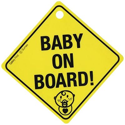 Sumex BABYUUK Baby On-Board Sign