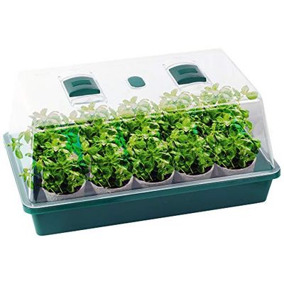 PLANETE Plant - Szklarnia z 15 francuskimi donikami i nasionami do sadzenia - Zestaw ogrodniczy - 170600 - Plastik - Od 4 lat