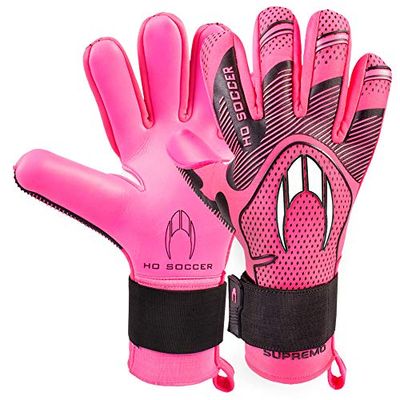 HO Soccer Supremo Club Negative Pink PREMIERSOFT Guantes de Portero, Unisex Adulto, Rosa/Negro, 8,5