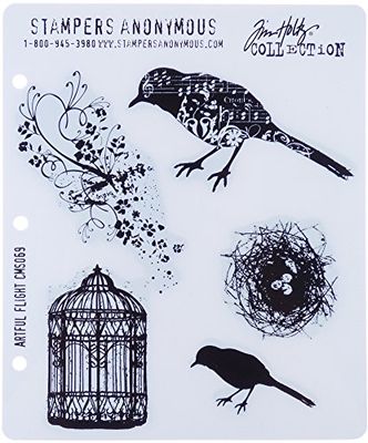 Art Gone Wild Artful Flight Cling Die Set,