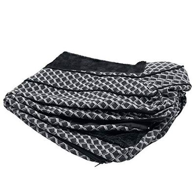 FurHaven Ricambio per letto per cani, comodo divano in peluche e decorazione, lavabile in lavatrice, grigio diamante, Jumbo (XL)