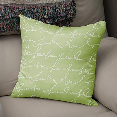 BonaMaison Housse de Coussin Motif, Motif aléatoire Taie d'oreiller pour Lit Voiture Canapé Maison Salon Chambre, Décoration D'intérieur, 43x43cm - Conçu et Fabriqué en Turquie