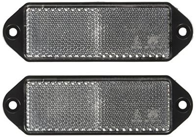 LAMPA 20521 Rectangular Reflectors 90 x 35 mm, White