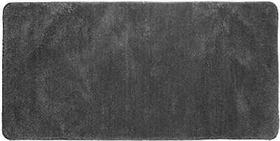 Sealskin Angora Tappetino da Vasca, Poliestere, Grigio, 70 x 140 cm