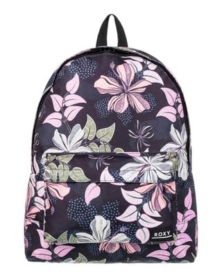 Roxy Sugar Baby tryckt en storlek svart, Anthacite Sunny Floral Swim, Einheitsgröße, avslappnad
