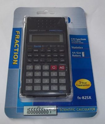 Casio calculatrice fX82SX de piles