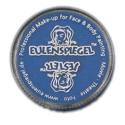 Eulenspiegel 503553 Maquiagem em creme, 35 ml, maquilhagem para pintar o rosto e o corpo, azul