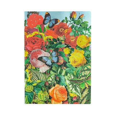 Paperblanks | Softcover Flexis | Butterfly Garden | Lined | Midi (130 × 180 mm) (Nature Montages)