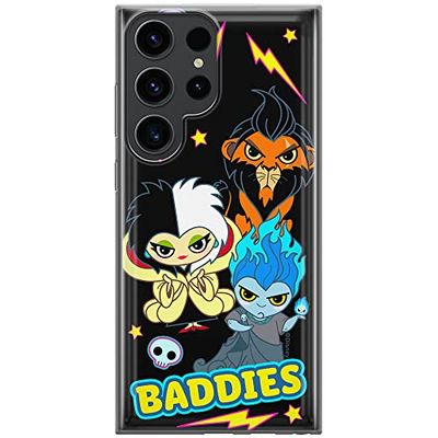 ERT GROUP mobiel telefoonhoesje voor Samsung S23 ULTRA origineel en officieel erkend Disney patroon Disney Villains 004 aangepast aan de vorm van de mobiele telefoon, hoesje is gemaakt van TPU