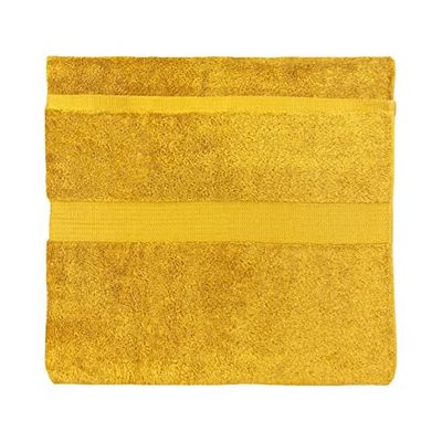 Paoletti Cleopatra egyptisk 8 delar ansiktshandduk/hand/bad/lakanshandduksbal, bomull, ockra