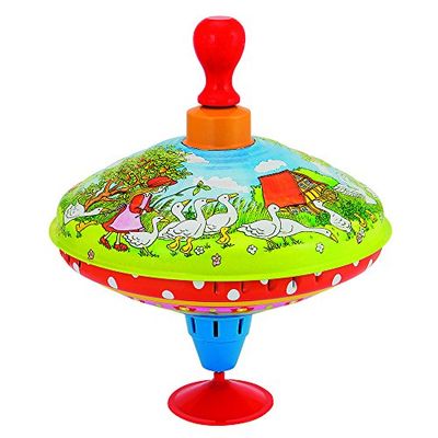 Goki- Juegos De Viaje Y De Bolsillo Novedades En Peonzas, Multicolor, Talla única (53057)