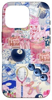 iPhone 16 Pro Cute Coquette Collage Scrapbook Preppy Aesthetic Case