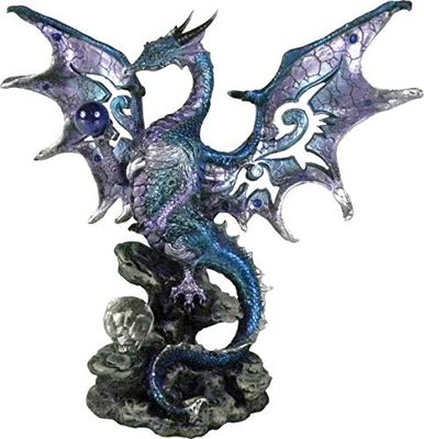 NEMESIS NOW LTD Blue Dragon Protector Figure 20.5cm