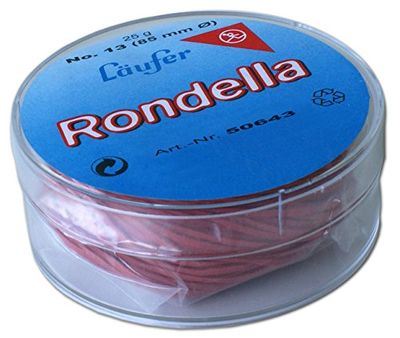 Läufer 50643 Rondella rubberen ringen nr. 13, diameter 85 mm, 25 g ronde doos, rood, bijzonder duurzaam