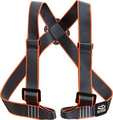 Climbing Technology Torse 7h149afctstd Arnês, preto/laranja, tamanho único