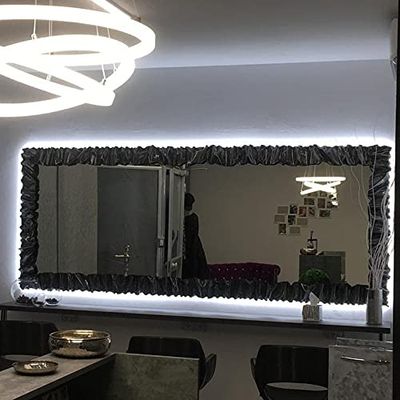 CORNICE design FERRO BATTUTO per Specchio o Foto con o senza LED Realizzazioni Personalizzate 850